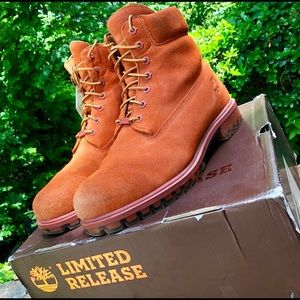 Limited Edition Autum Leaf Timberland Boots